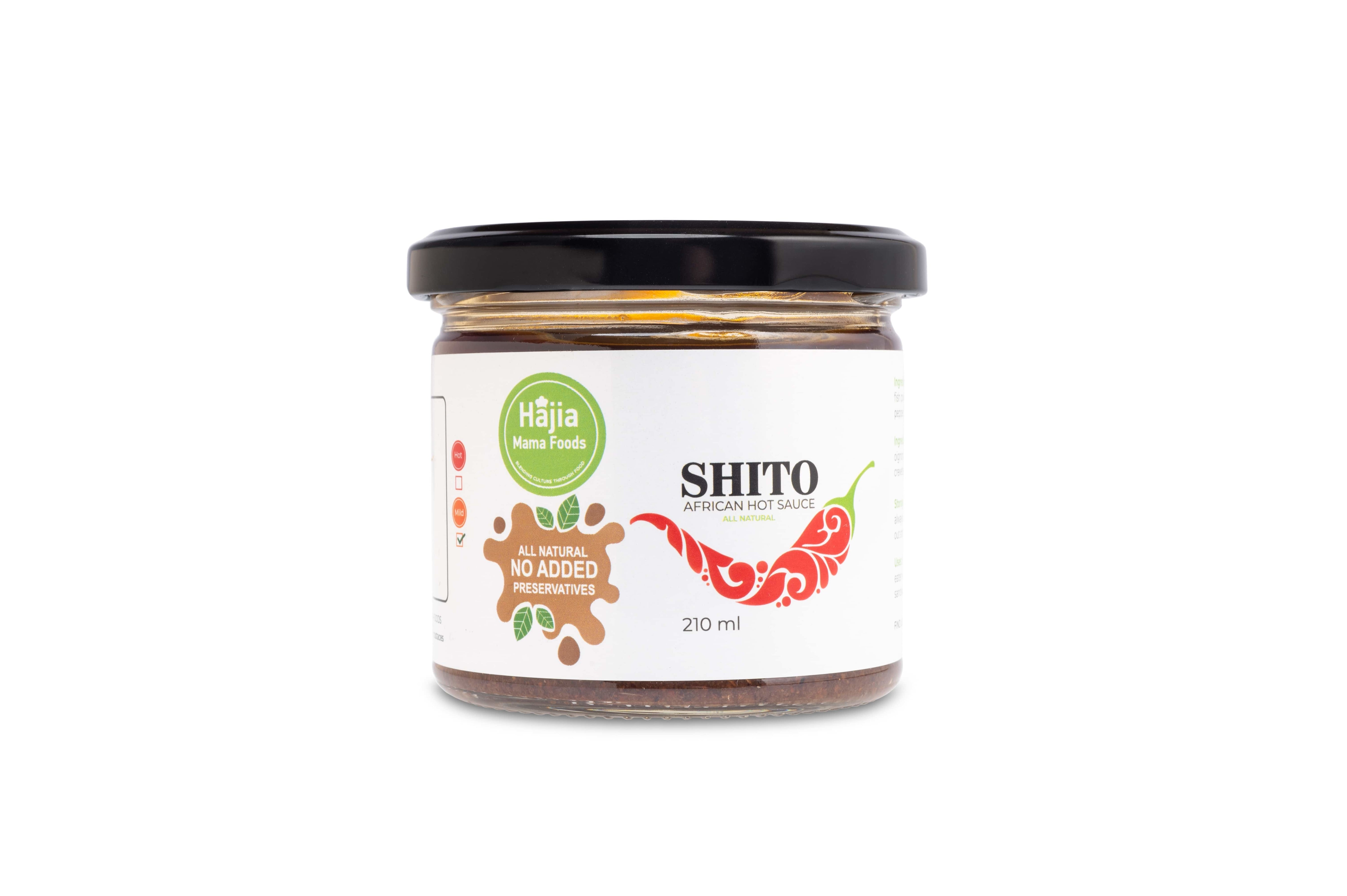 Ingredients Ghana's Choice Shito Hot Pepper Sauce 315ml - Good Ideal Gift  for Men and Women - Sous Chef Online Shop