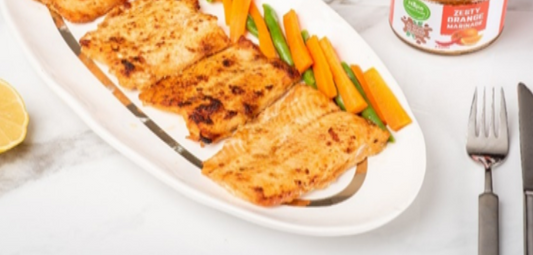 Oven Broiled Salmon